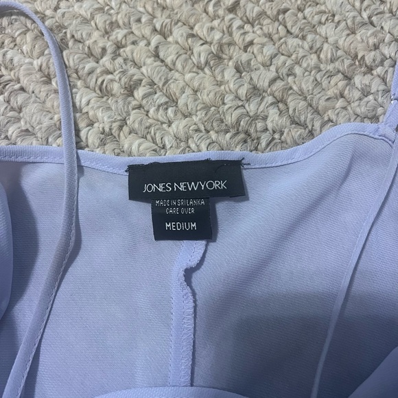 Jones New York Slip Lavender Babydoll Slip Lace Medium - Picture 3 of 3